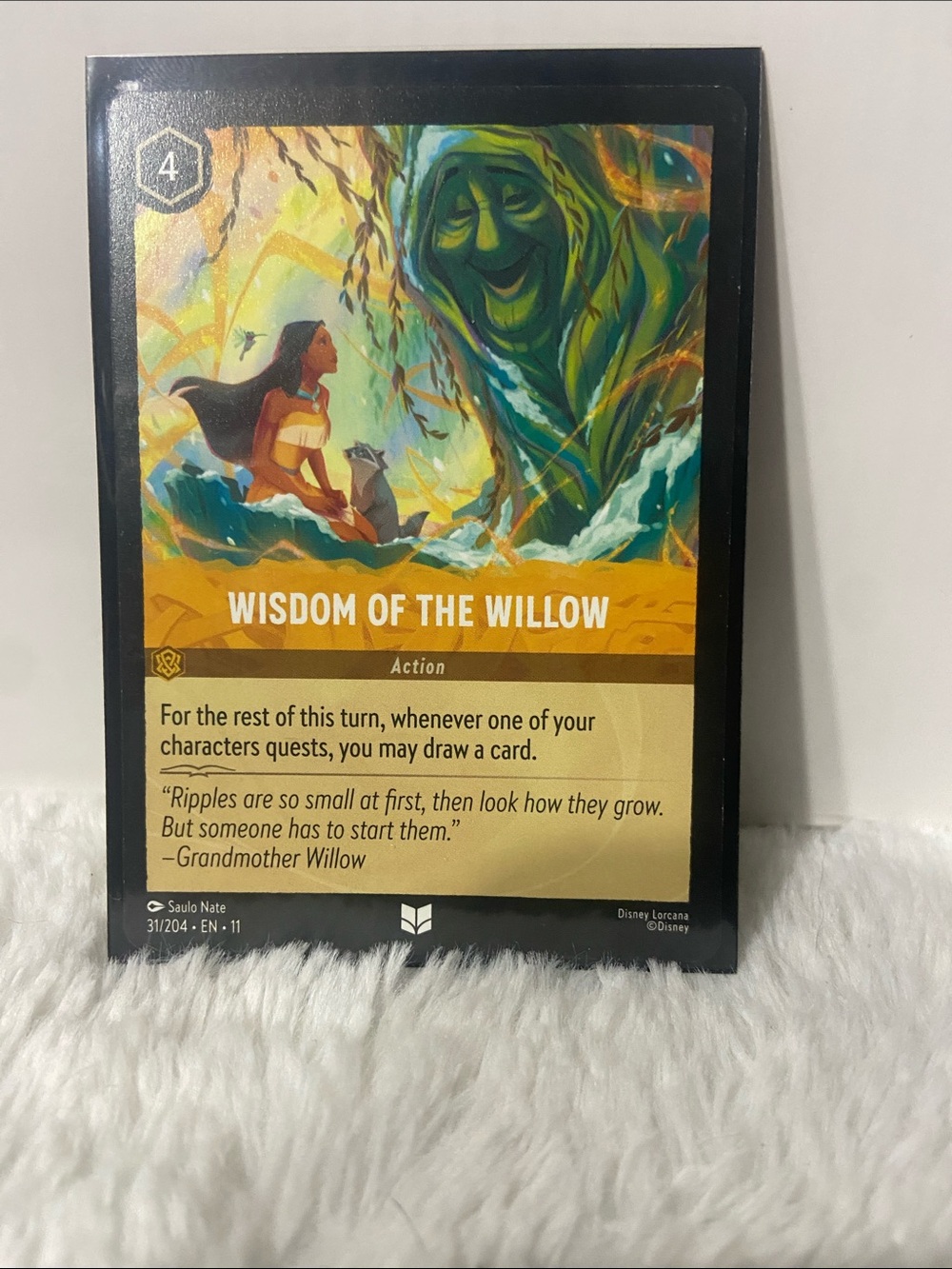 Lorcana Wisdom of the Willow (#31/204) from the Winterspell (Set 11)